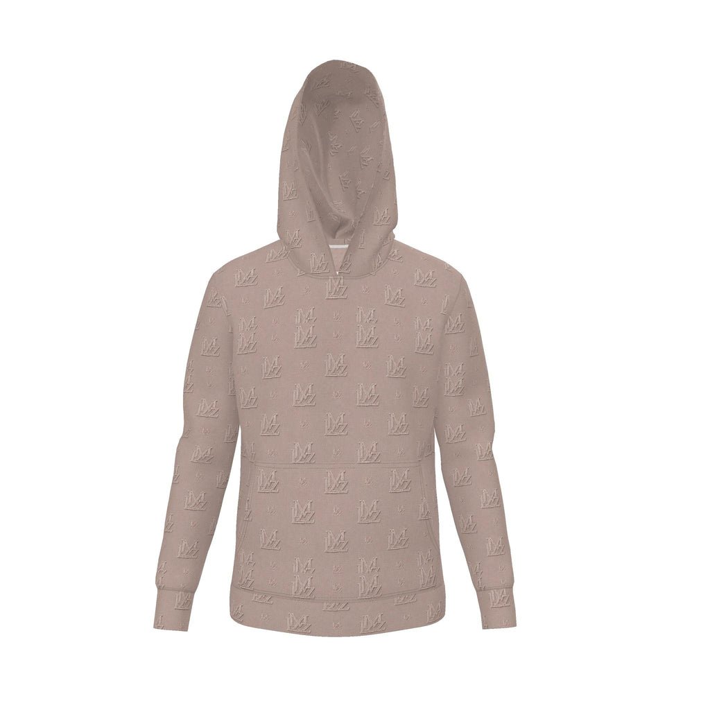 LMZ Blush Monogram Designer Hoodie