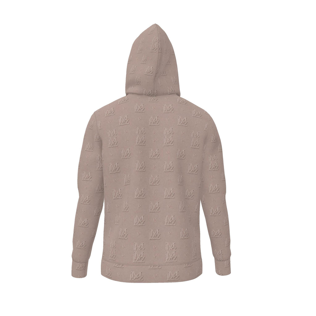 LMZ Blush Monogram Designer Hoodie