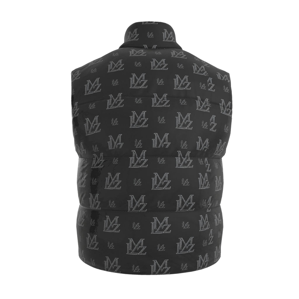 Obsidian Shadow Monogram Puffer Vest