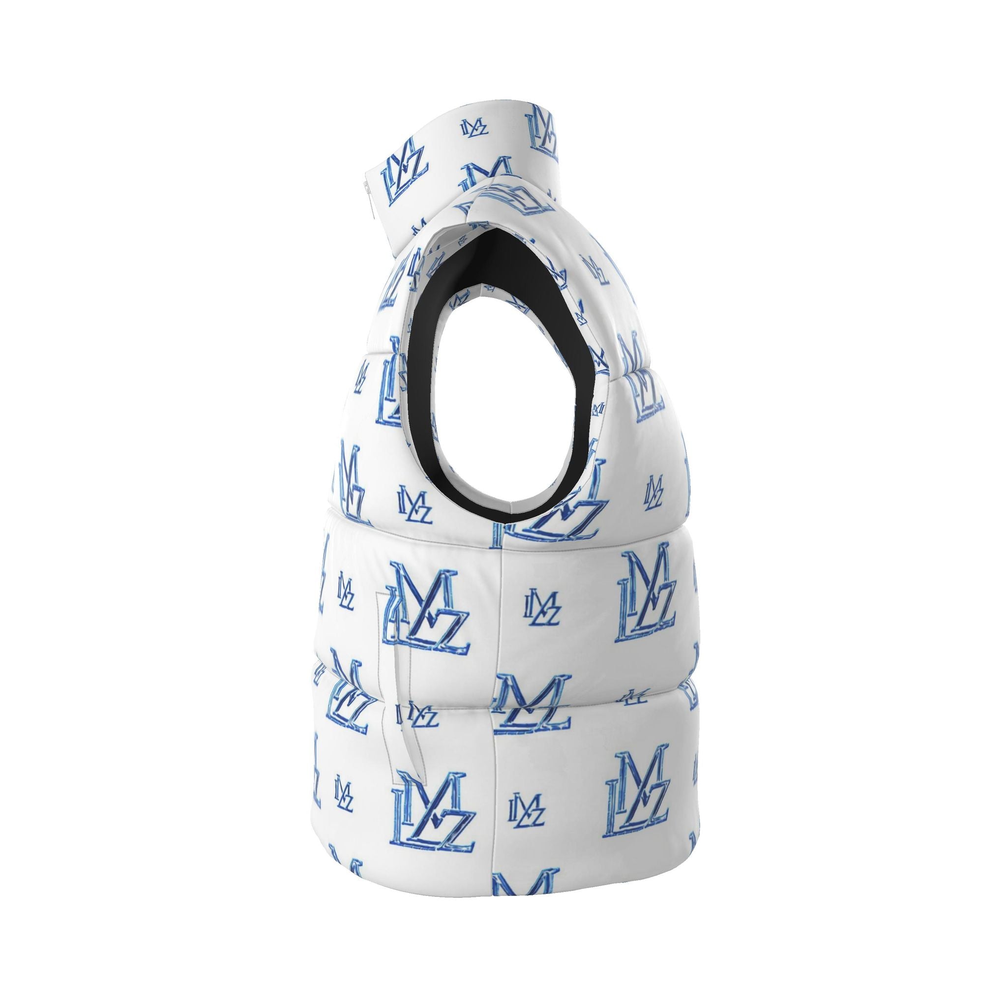 Arctic Blue Monogram Puffer Vest