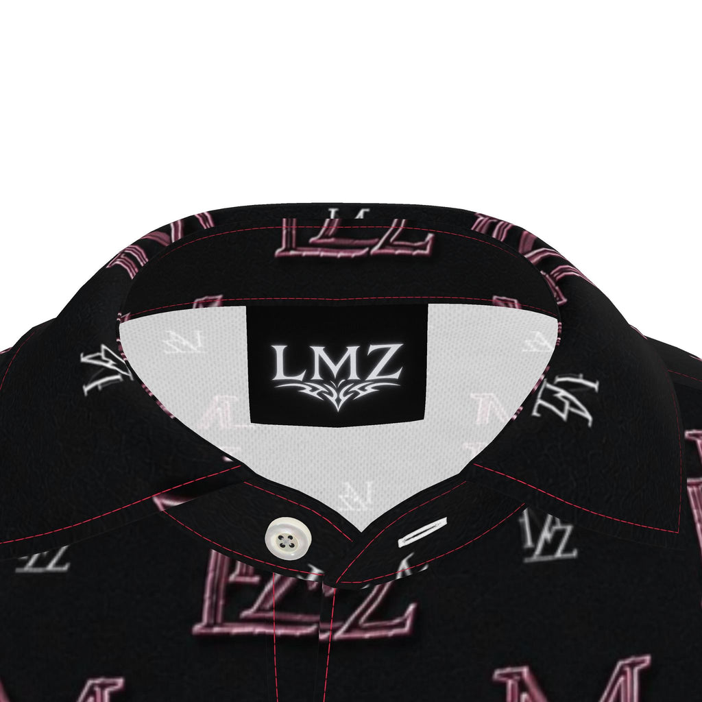 LMZ Obsidian Rose Monogram Men Polo