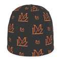 Monogram Orange & Black Beanie