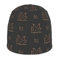 Monogram Brown & Black Beanie