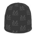Monogram Grey & Black Beanie