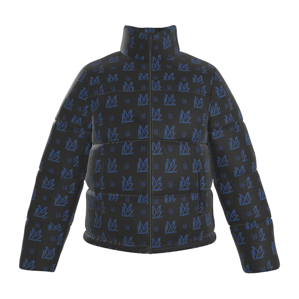Midnight Blue Monogram Puffer Jacket
