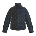 Midnight Blue Monogram Puffer Jacket