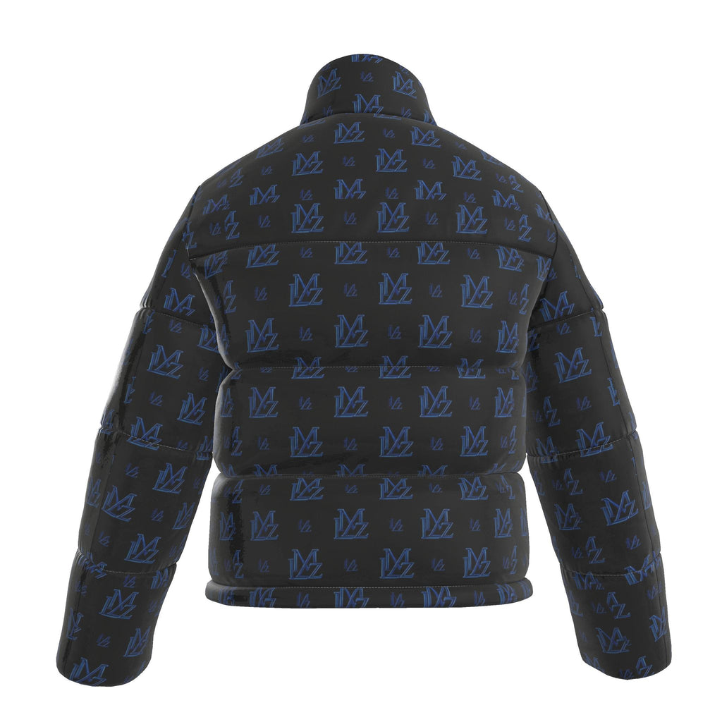 Midnight Blue Monogram Puffer Jacket