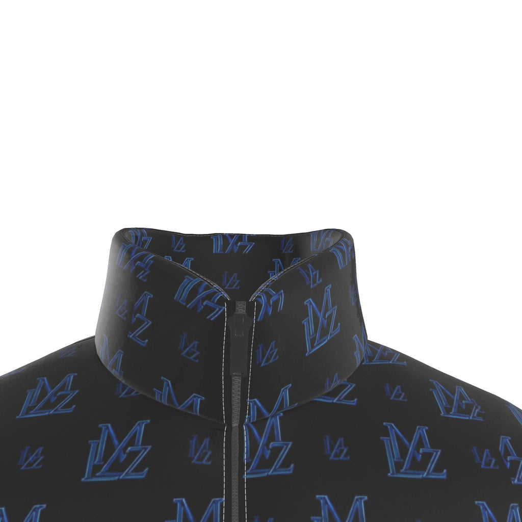 Midnight Blue Monogram Puffer Jacket