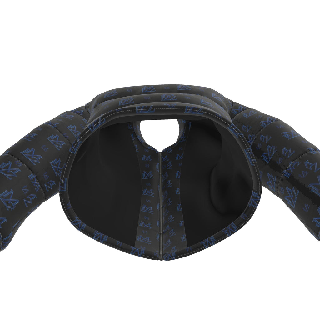 Midnight Blue Monogram Puffer Jacket