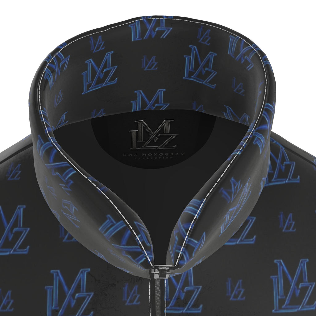 Midnight Blue Monogram Puffer Jacket