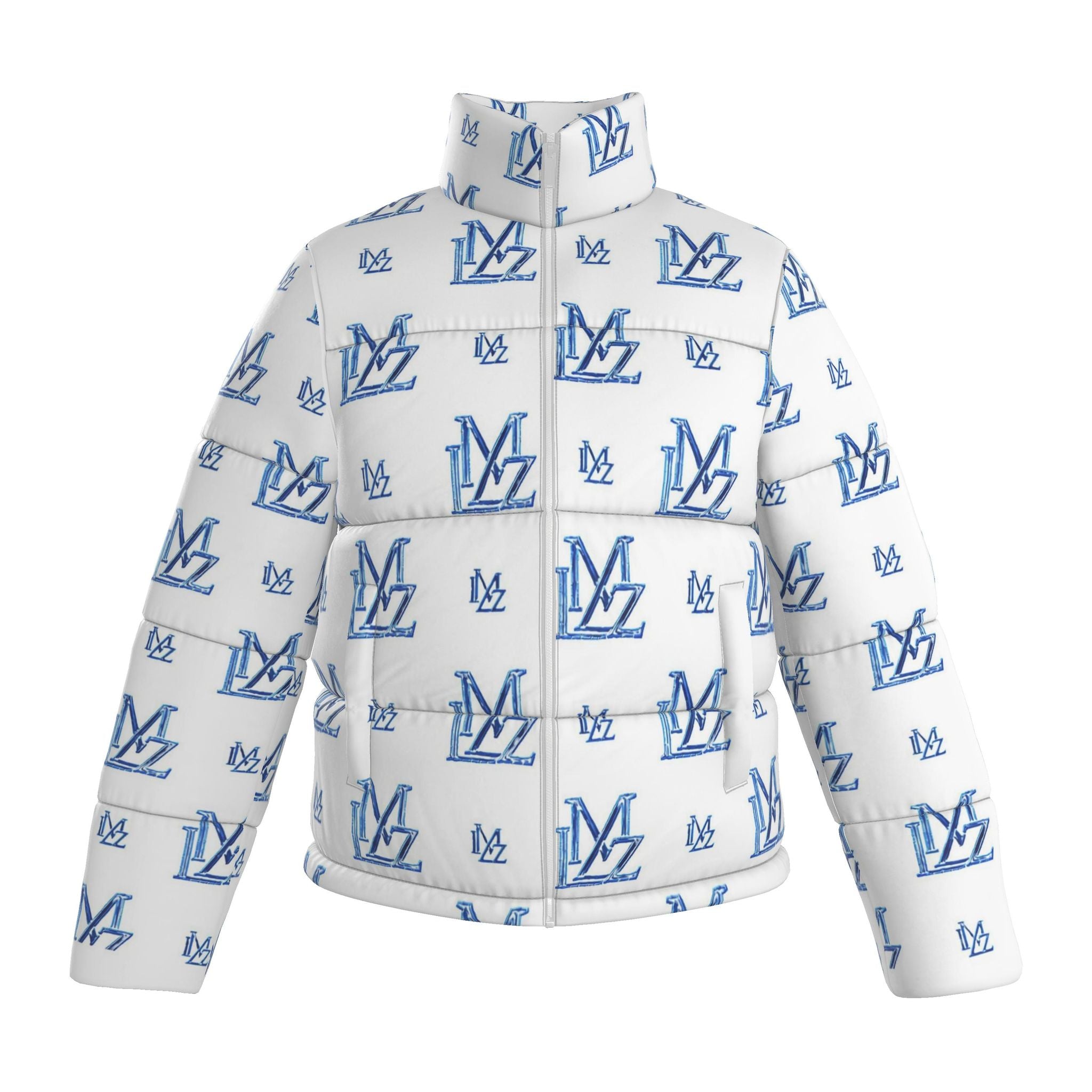 Arctic Blue Monogram Puffer Jacket