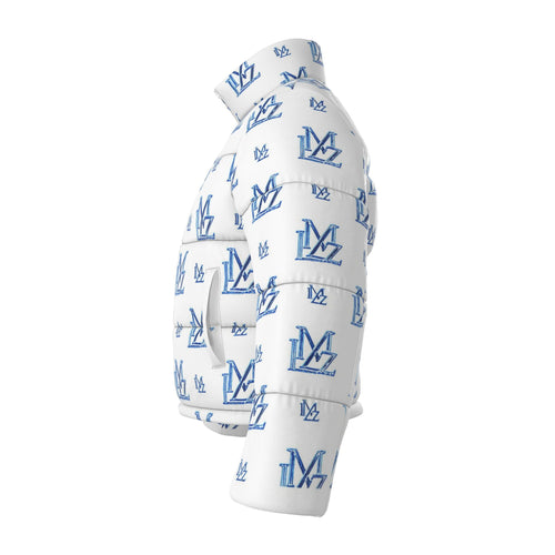 Arctic Blue Monogram Puffer Jacket