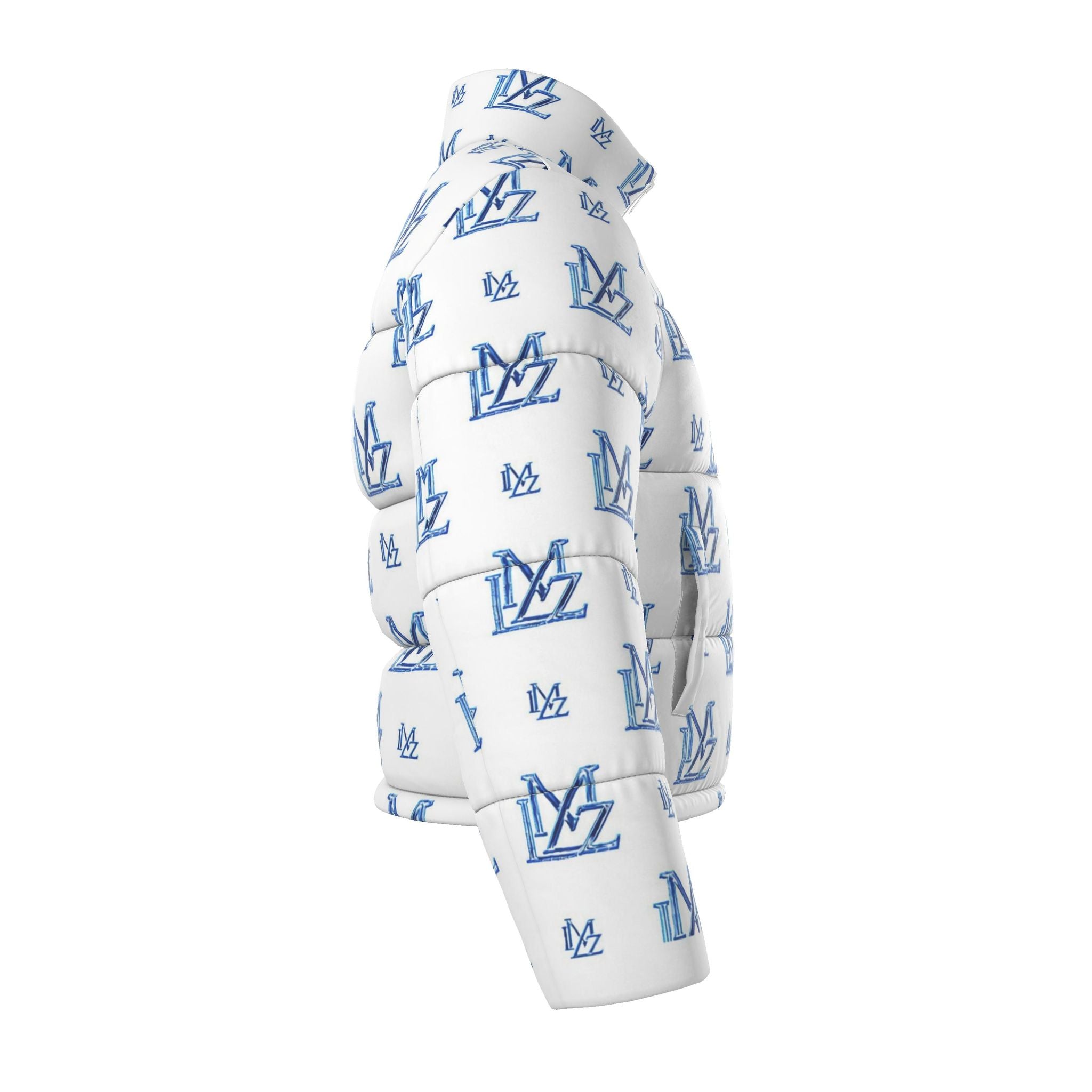 Arctic Blue Monogram Puffer Jacket