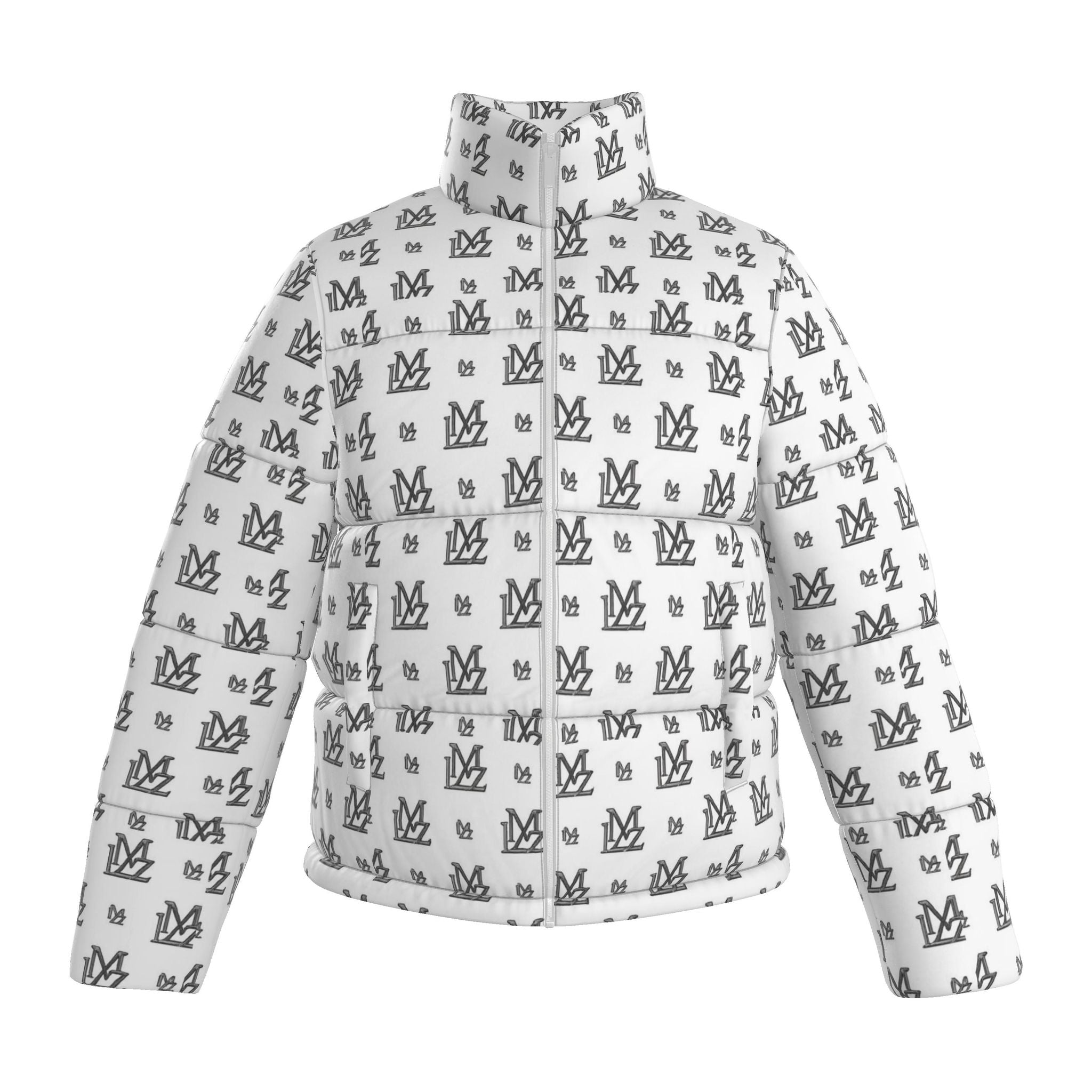 Frost Grey Monogram Puffer Jacket