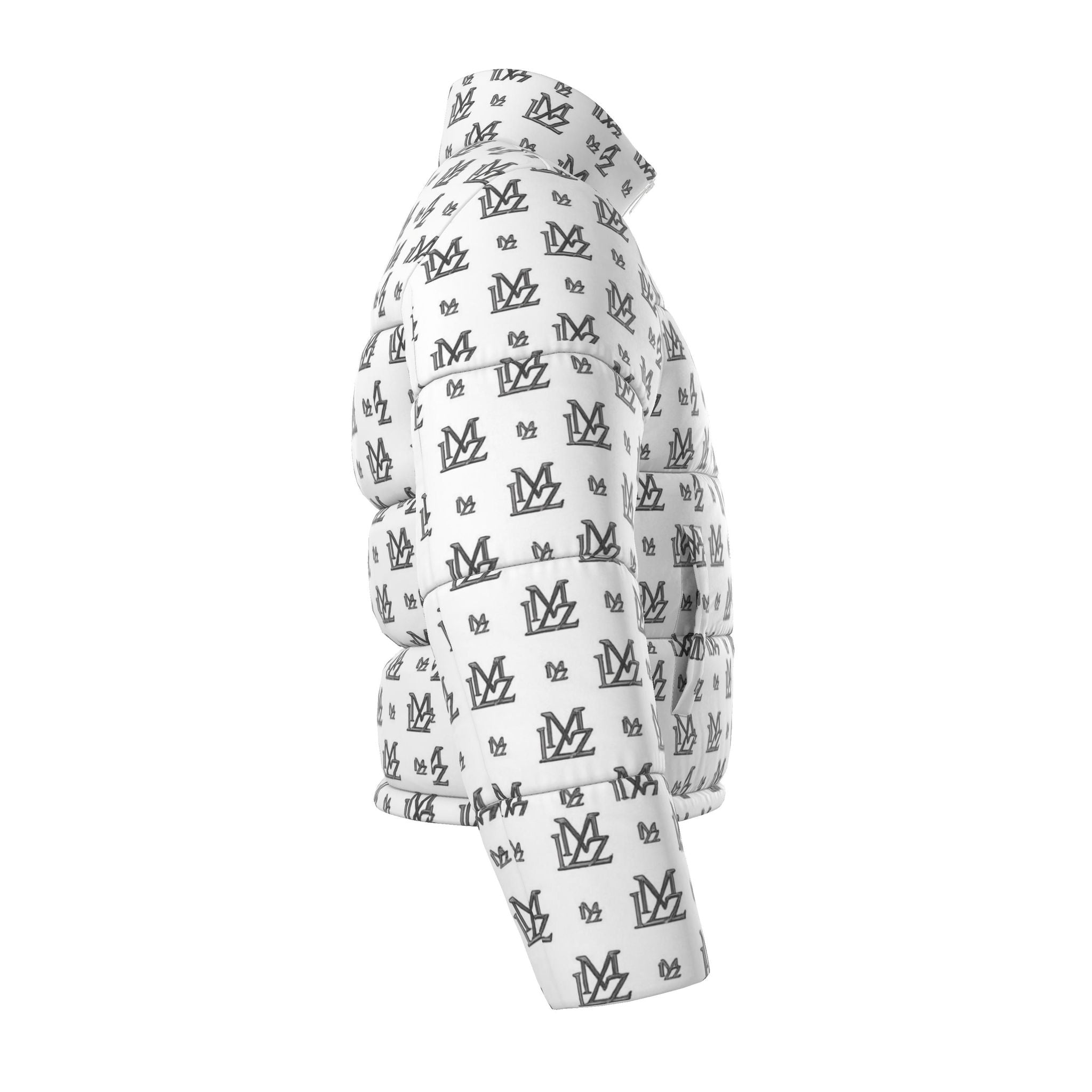 Frost Grey Monogram Puffer Jacket