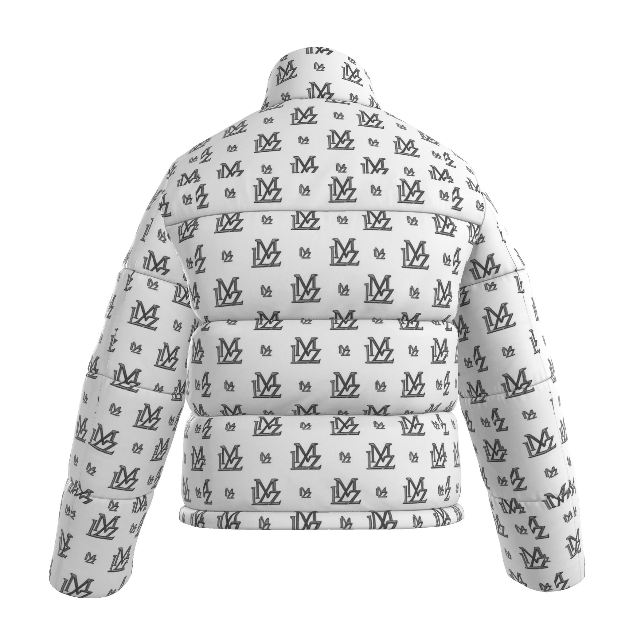 Frost Grey Monogram Puffer Jacket