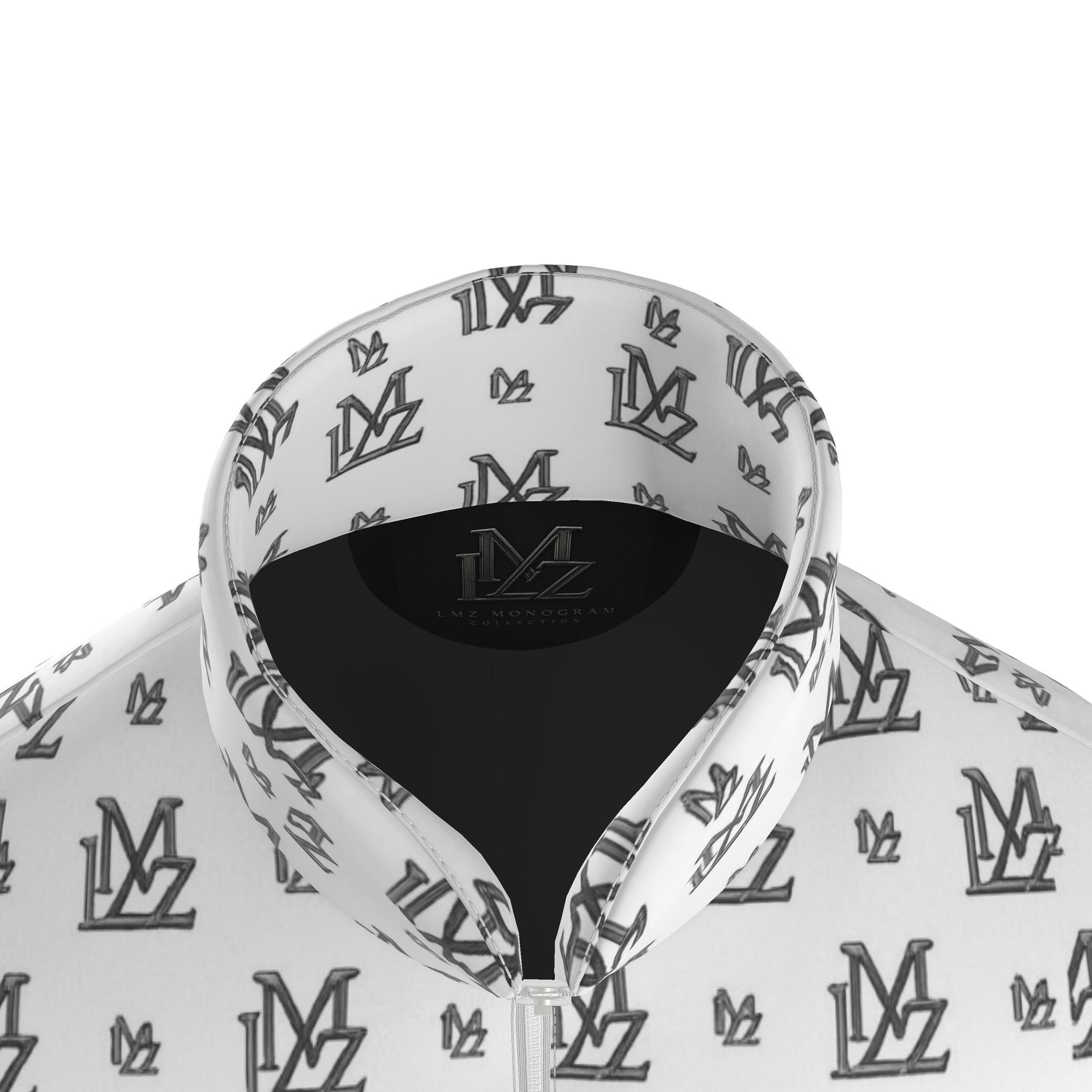 Frost Grey Monogram Puffer Jacket