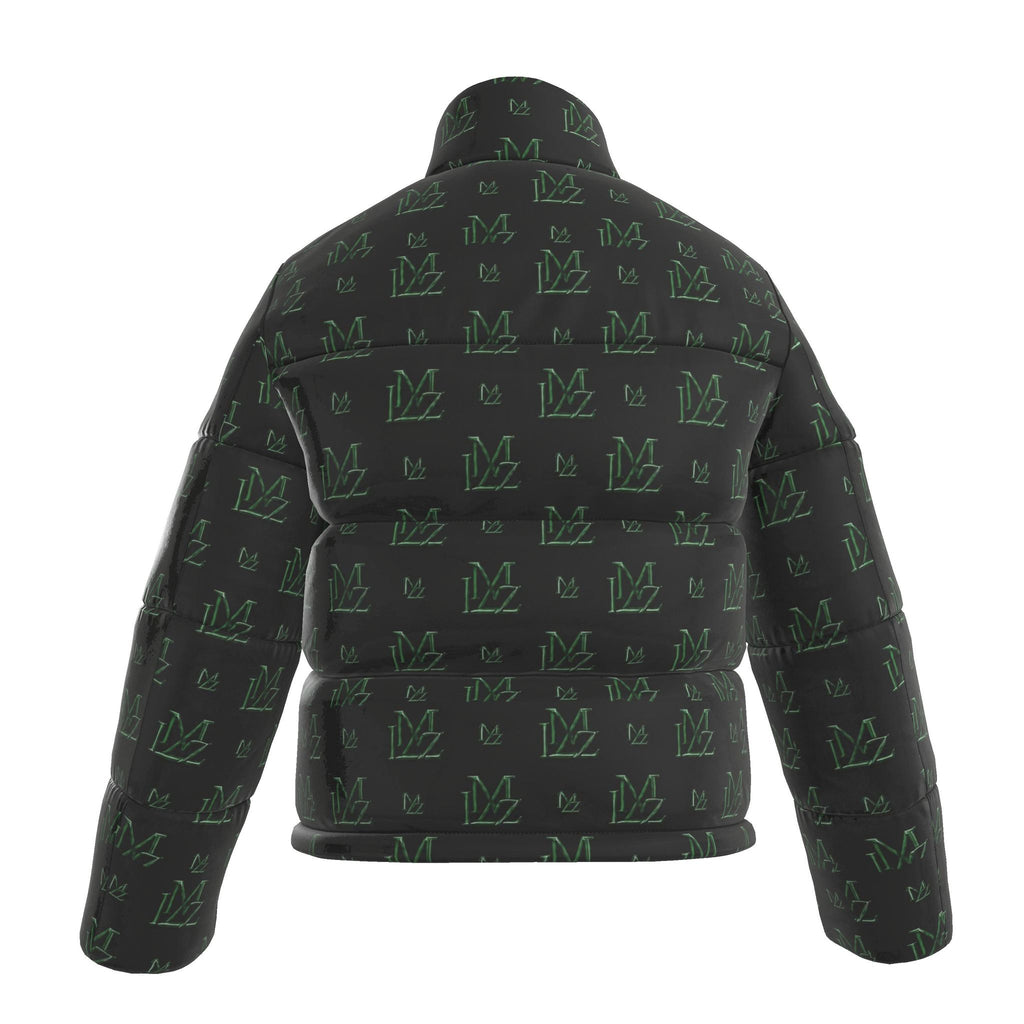 Obsidian Monogram Mens Puffer Jacket | Forest Edition