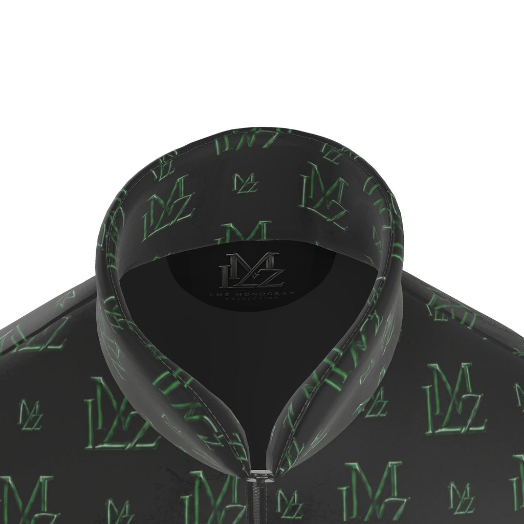 Obsidian Monogram Mens Puffer Jacket | Forest Edition