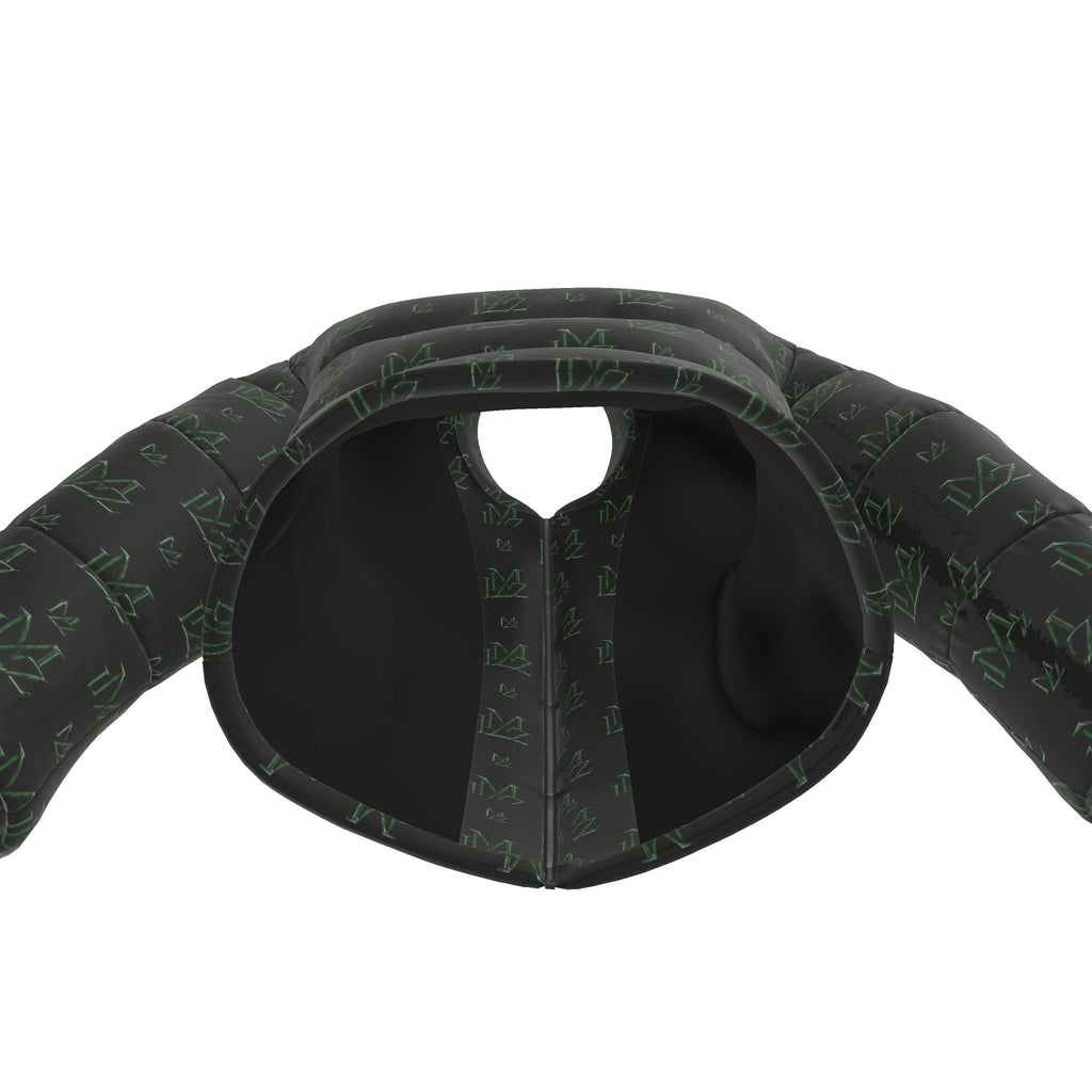 Obsidian Monogram Mens Puffer Jacket | Forest Edition