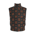 Obsidian Monogram Puffer Vest | Ember Edition