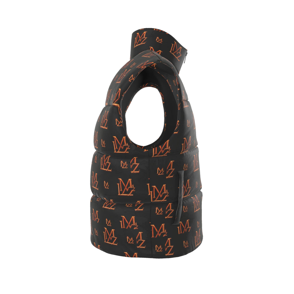 Obsidian Monogram Puffer Vest | Ember Edition