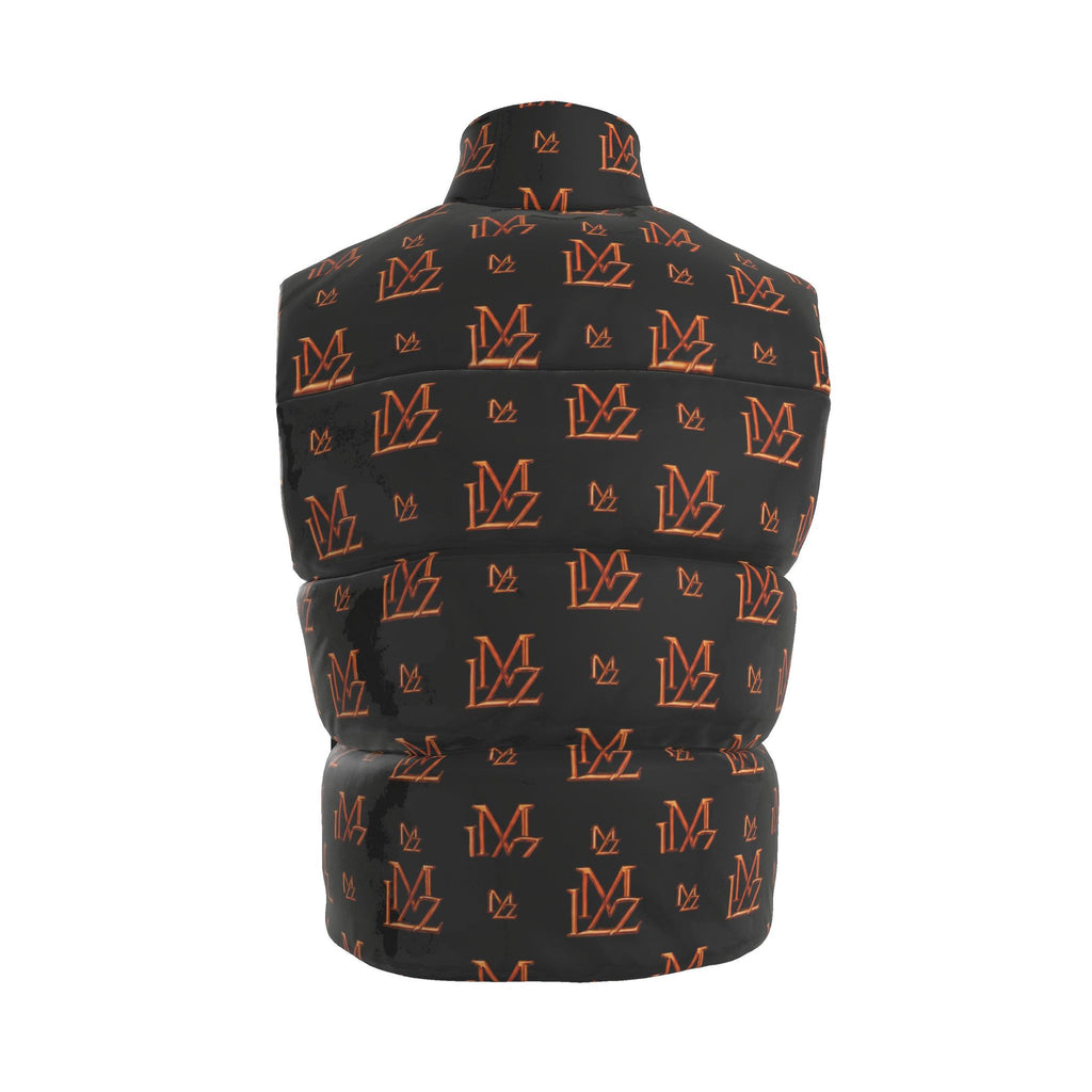 Obsidian Monogram Puffer Vest | Ember Edition