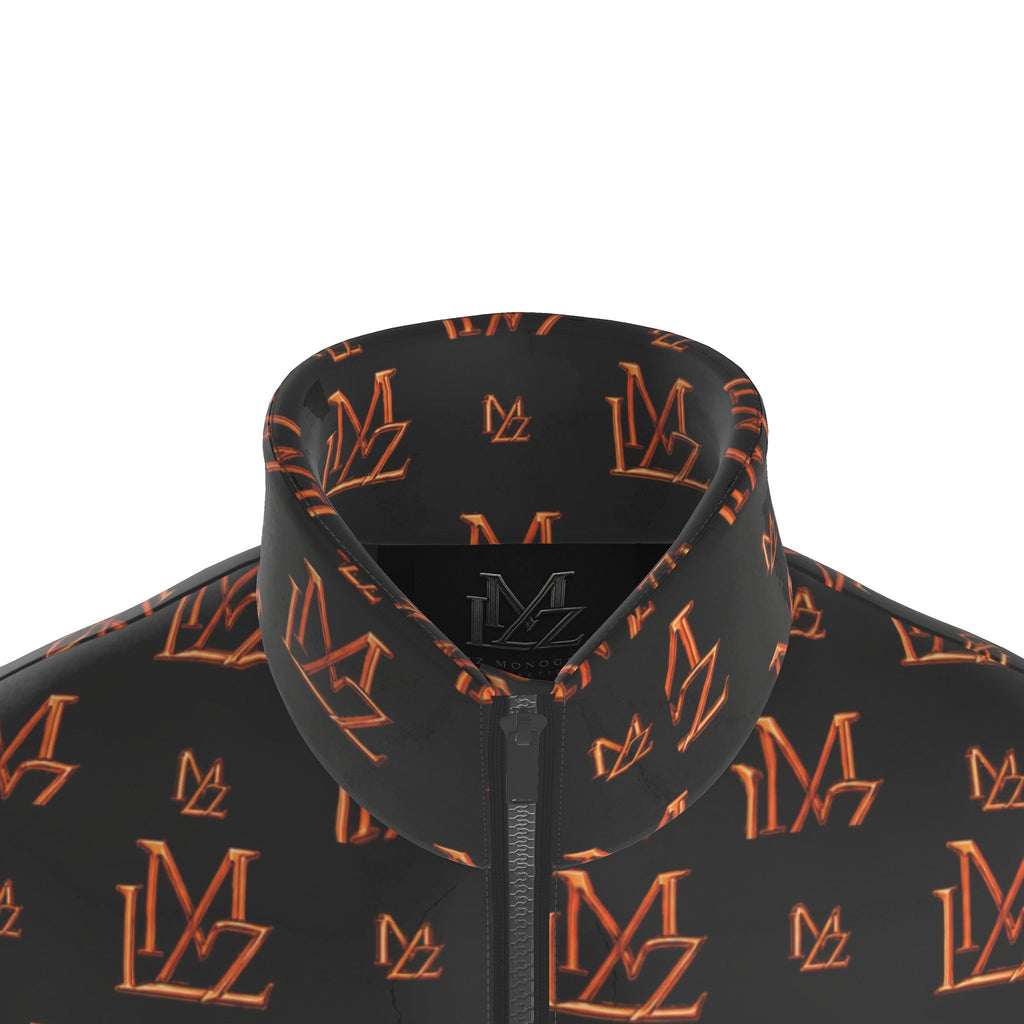 Obsidian Monogram Puffer Vest | Ember Edition