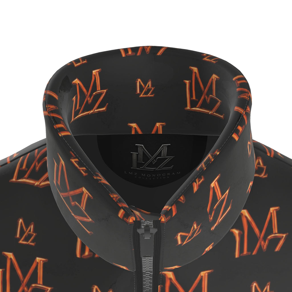 Obsidian Monogram Puffer Vest | Ember Edition