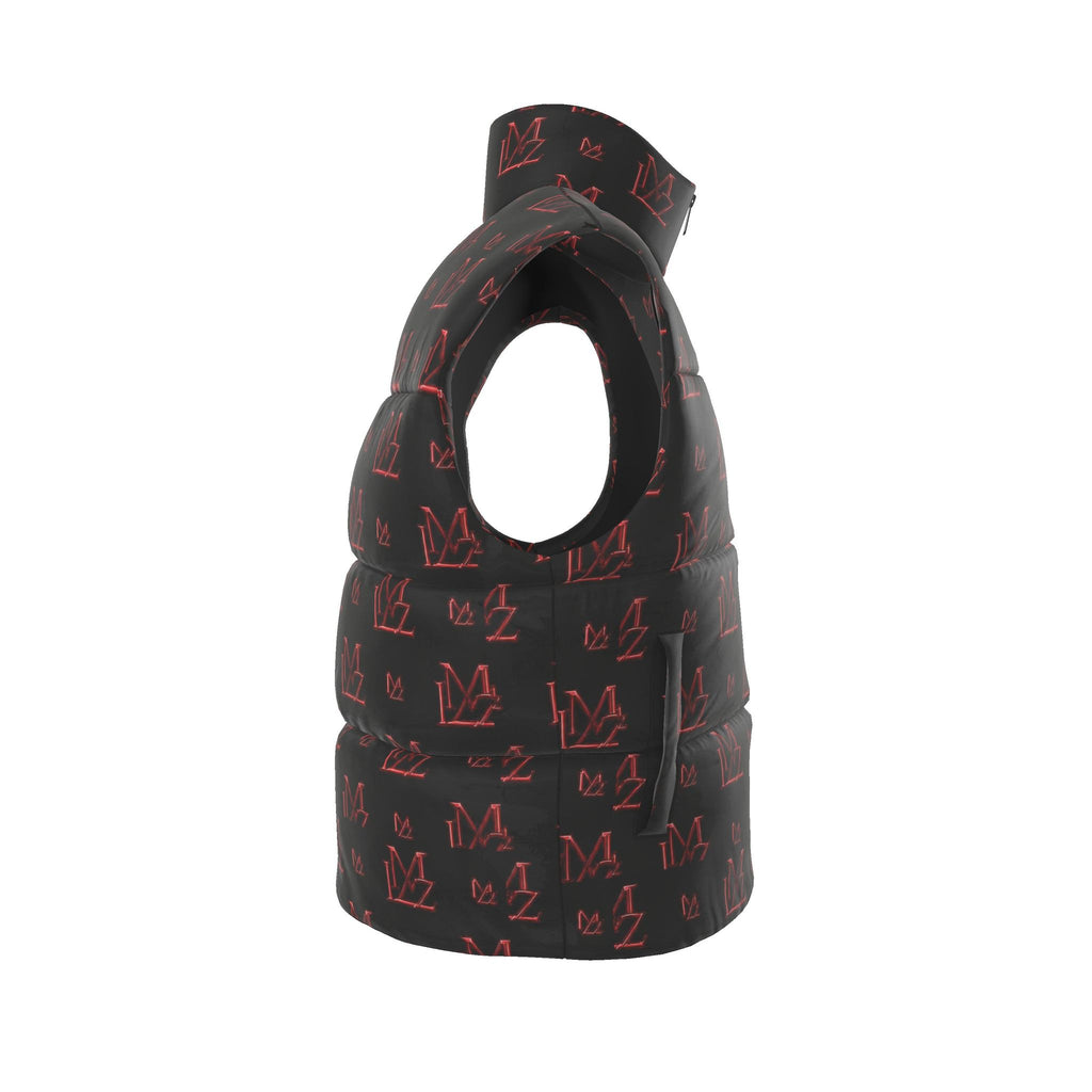 Obsidian Monogram Puffer Vest | Crimson Shadow Edition