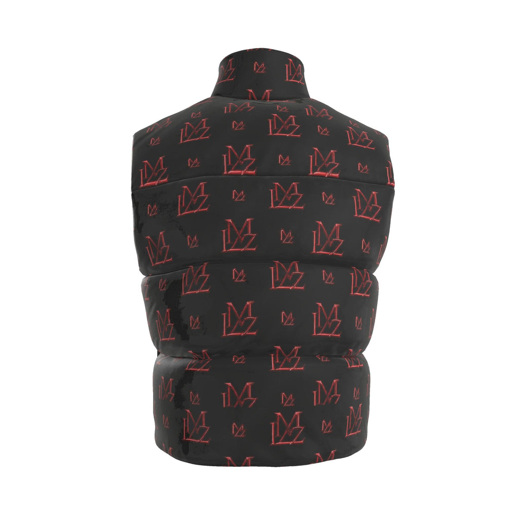 Obsidian Monogram Puffer Vest | Crimson Shadow Edition