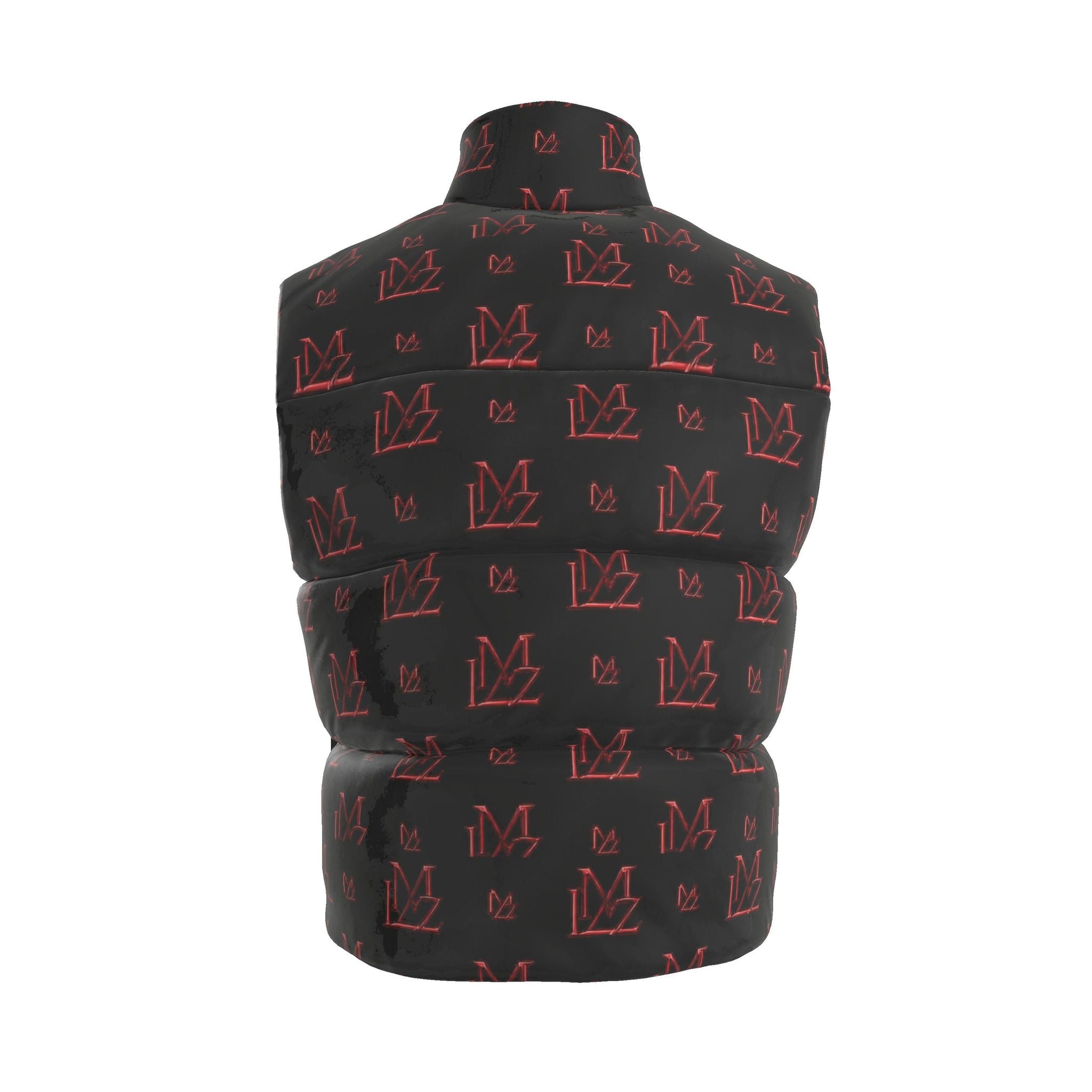 Obsidian Monogram Puffer Vest | Crimson Shadow Edition
