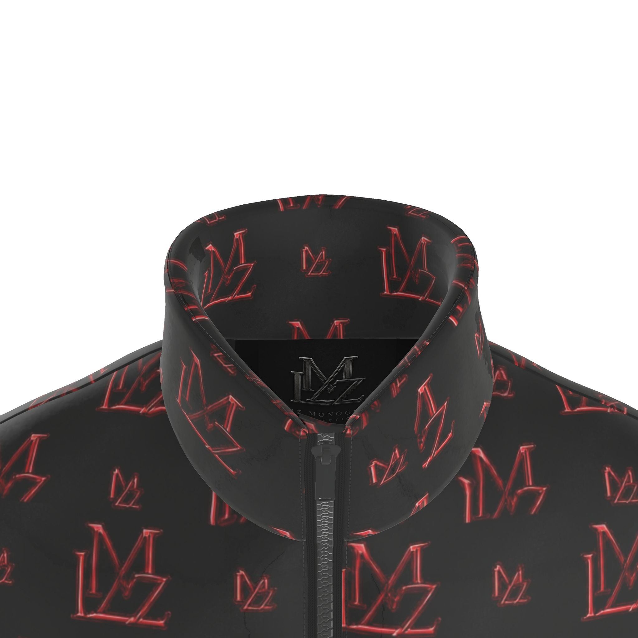 Obsidian Monogram Puffer Vest | Crimson Shadow Edition