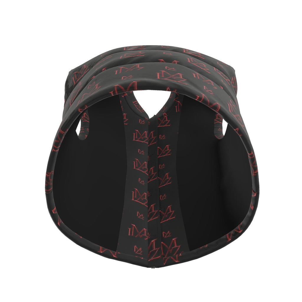 Obsidian Monogram Puffer Vest | Crimson Shadow Edition