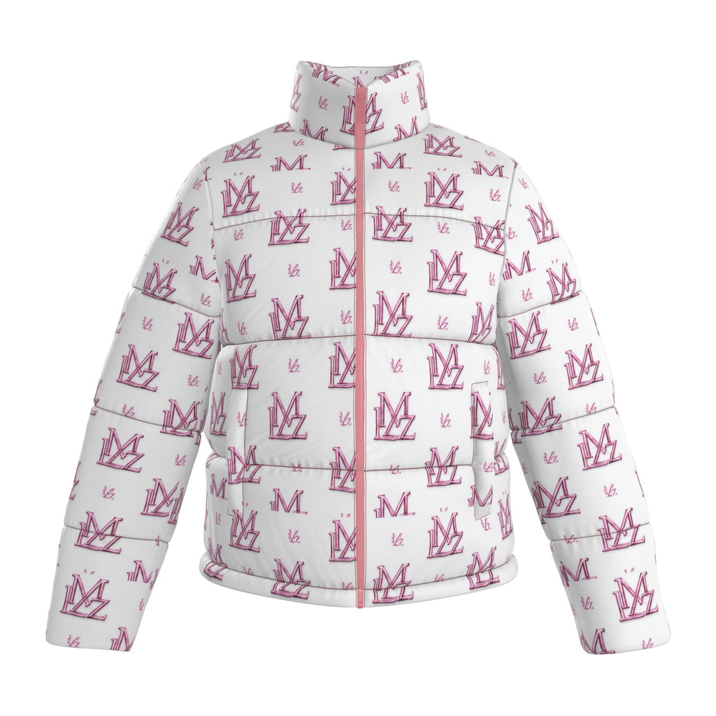 Monogram Women's Puffer Jacket – Obsidian Pink Edition