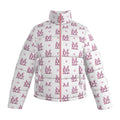 Monogram Women's Puffer Jacket – Obsidian Pink Edition