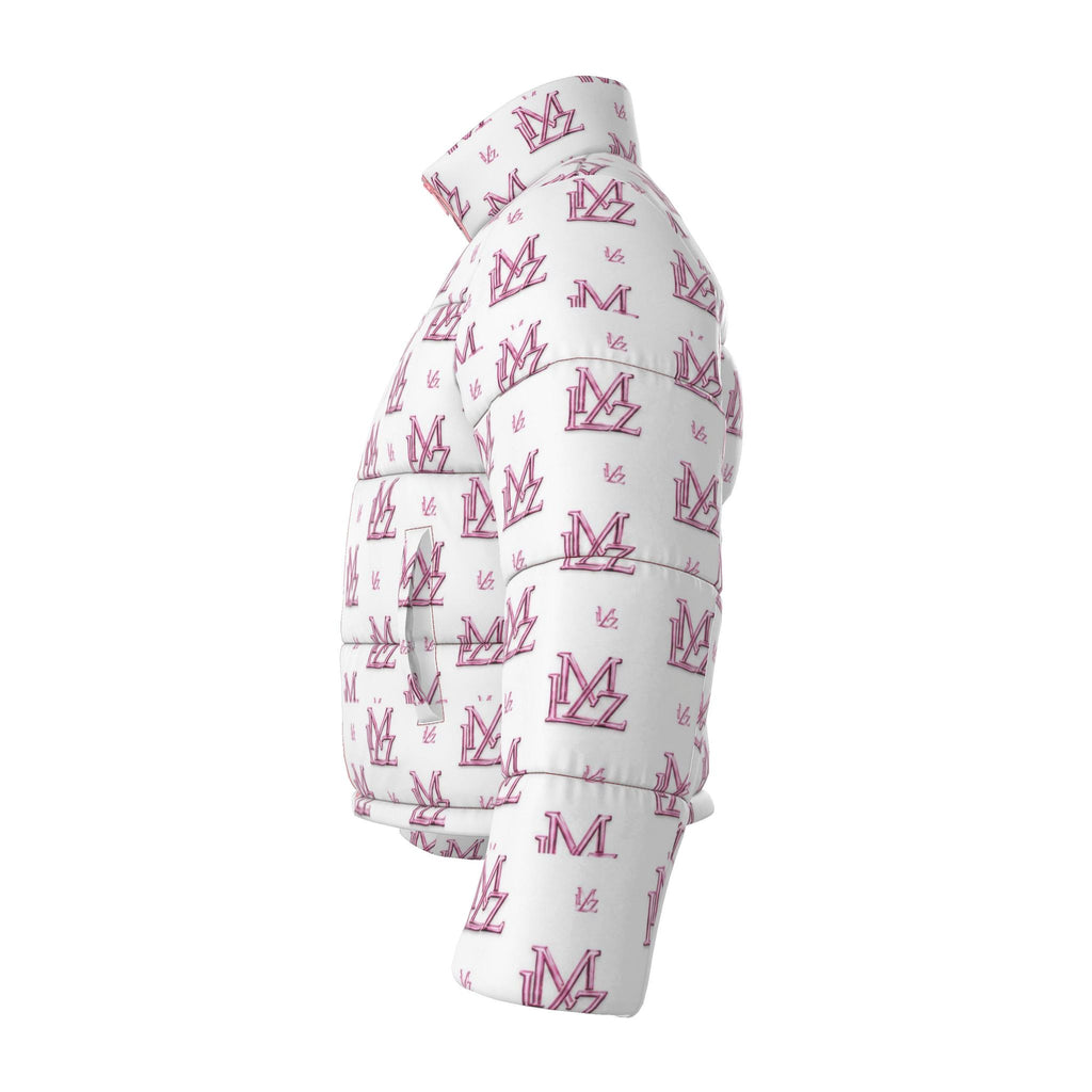 Monogram Women's Puffer Jacket – Obsidian Pink Edition