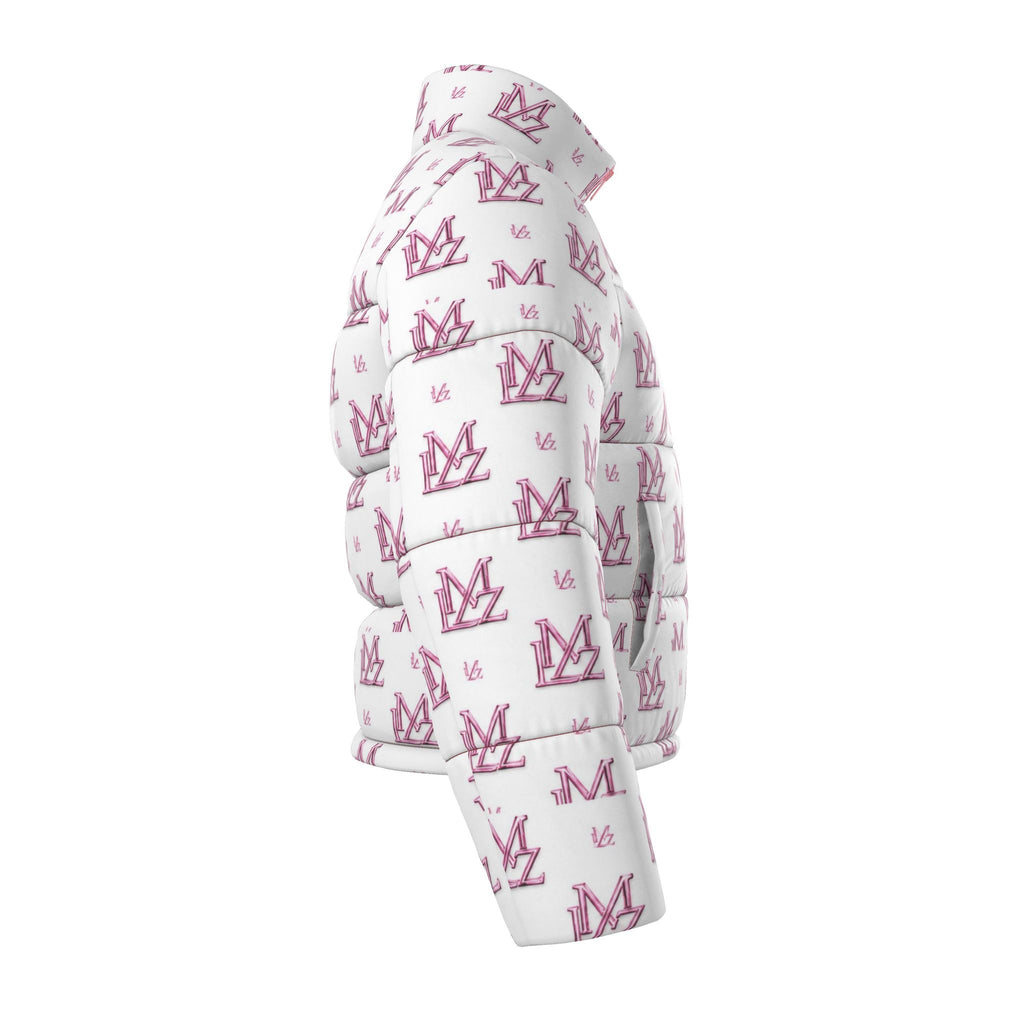 Monogram Women's Puffer Jacket – Obsidian Pink Edition