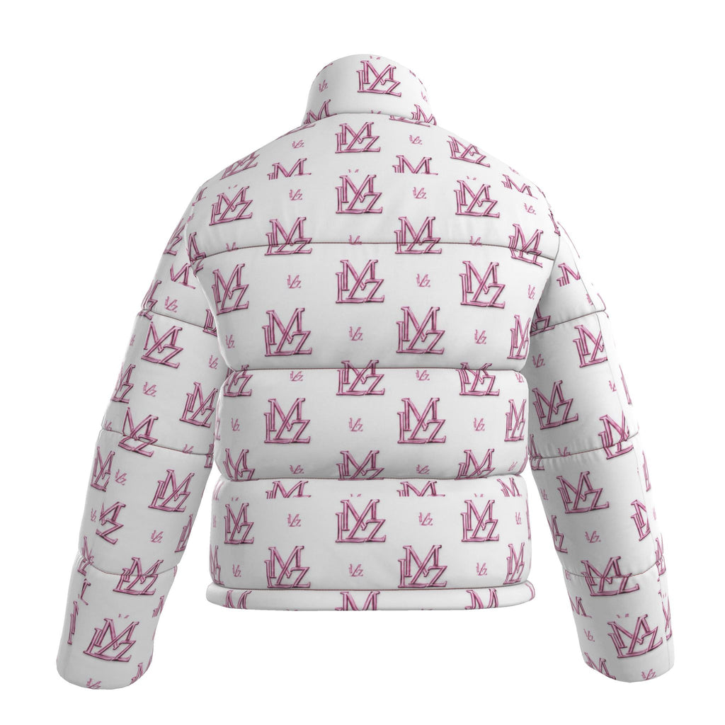 Monogram Women's Puffer Jacket – Obsidian Pink Edition