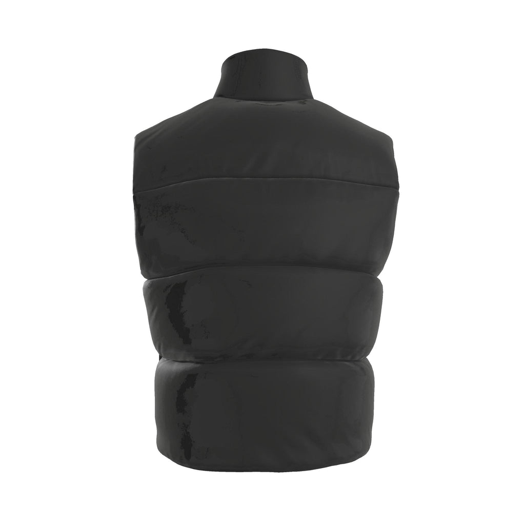 Nouh Crown Gold Obsidian Puffer Vest