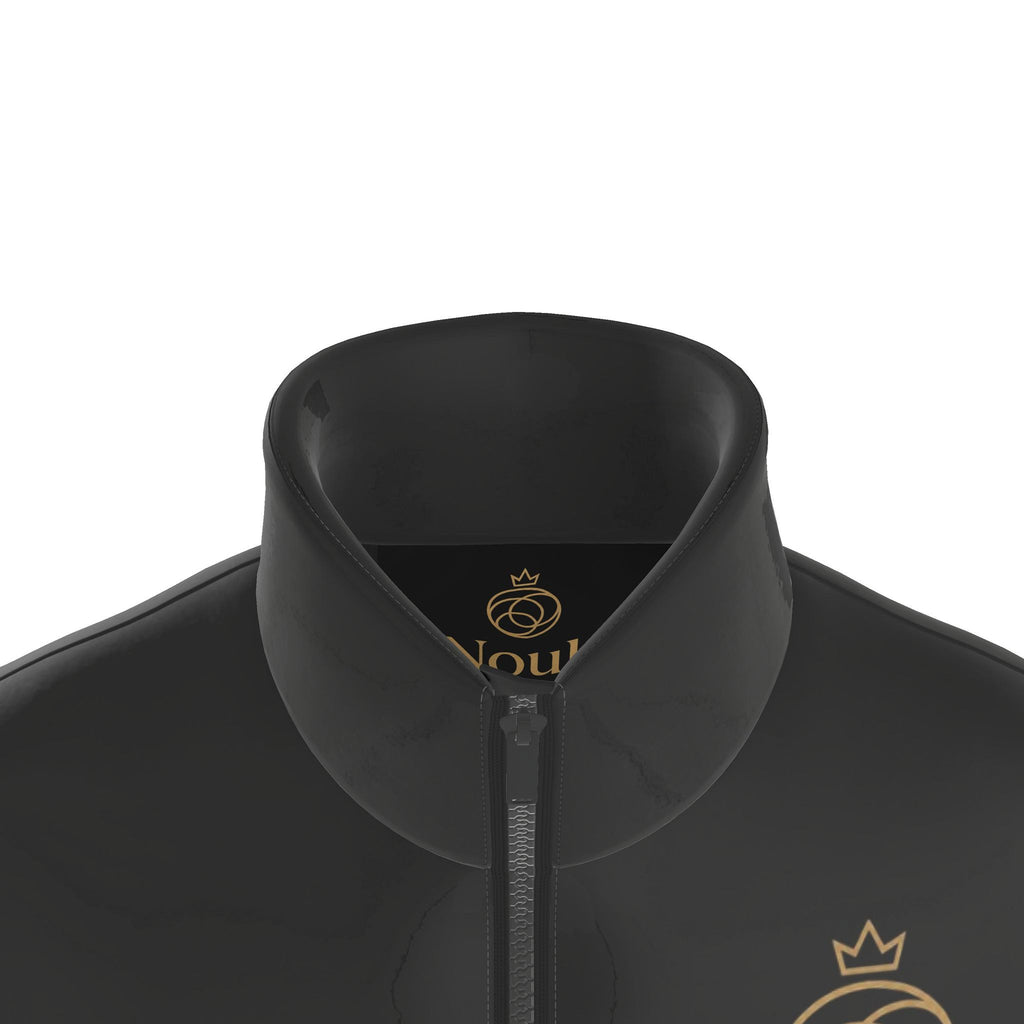 Nouh Crown Gold Obsidian Puffer Vest