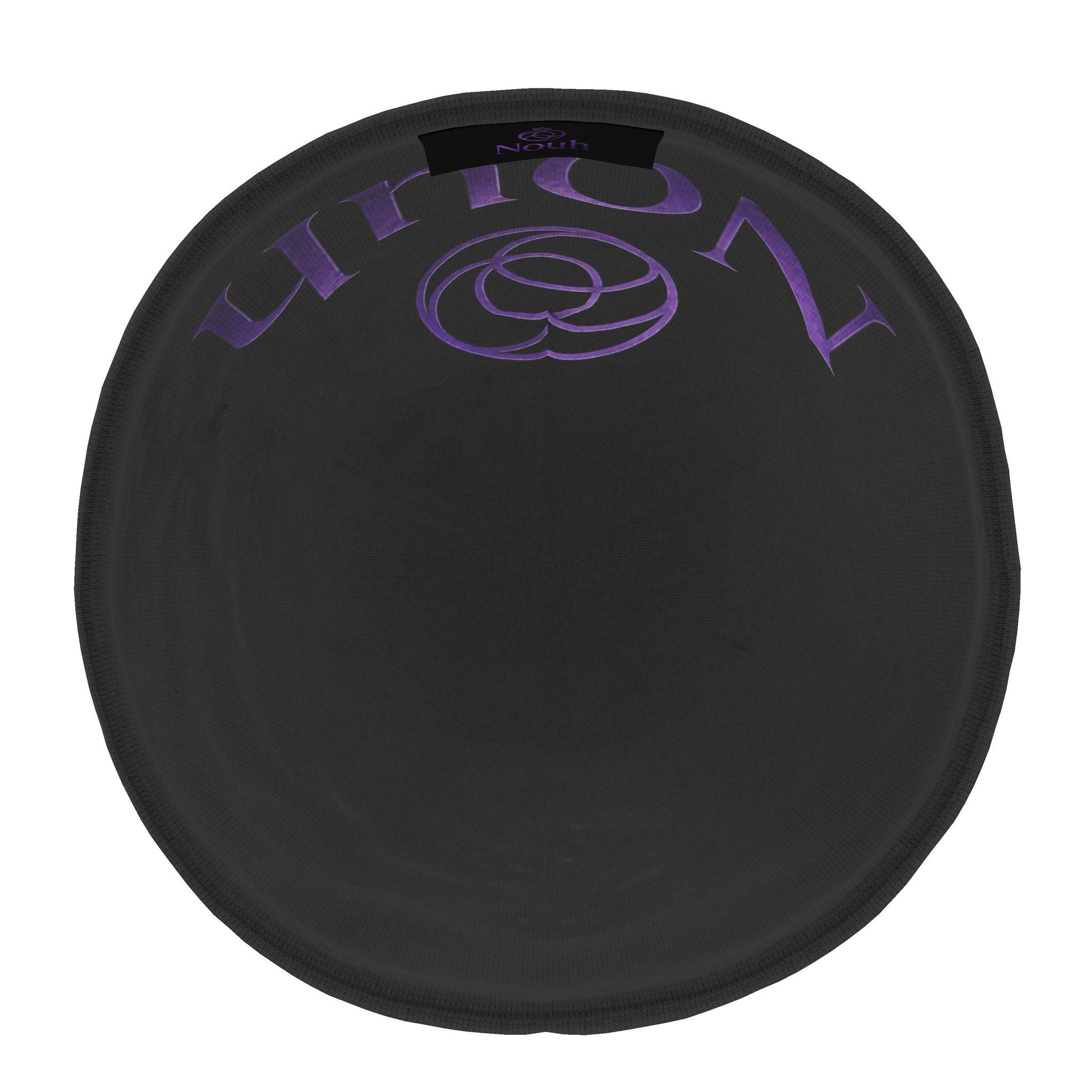 Nouh Obsidian Amethyst Signature Beanie